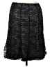 Ann Taylor 100% Polyester Black Formal Skirt Size 14 - photo 2