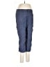 Eddie Bauer Blue Cargo Pants Size 6 - photo 1