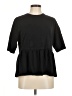 ASOS Design 100% Cotton Black 3/4 Sleeve Top Size 6 - photo 1