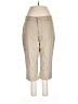 St. John's Bay Solid Tan Khakis Size 12 - photo 1