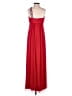 Xscape 100% Polyester Solid Red Cocktail Dress Size 2 - photo 2