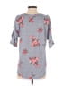 Absolutely Famous Gray Short Sleeve Blouse Size S - photo 2