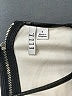 Elle Color Block Black Cocktail Dress Size 4 - photo 7