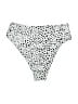 Zaful Animal Print White Swimsuit Bottoms Size 6 - photo 2
