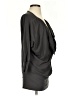 LA Made Gray 3/4 Sleeve Blouse Size XS - photo 4