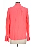 J.Crew 100% Silk Orange Long Sleeve Silk Top Size 12 - photo 2