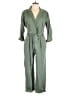 Boyish Solid Green Jumpsuit Size L - photo 1