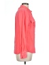 J.Crew 100% Silk Orange Long Sleeve Silk Top Size 12 - photo 4