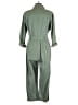 Boyish Solid Green Jumpsuit Size L - photo 2