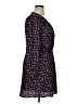 Bar III 100% Polyester Print Blue Casual Dress Size XL - photo 4