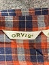 Orvis 100% Cotton Plaid Brown Long Sleeve Button-Down Shirt Size 10 - photo 7