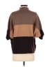 Assorted Brands Color Block Brown Poncho Size 1 - photo 2