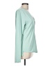 Athleta Teal Long Sleeve Blouse Size L - photo 4