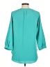 41Hawthorn 100% Polyester Teal 3/4 Sleeve Blouse Size M - photo 2