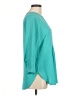 41Hawthorn 100% Polyester Teal 3/4 Sleeve Blouse Size M - photo 4