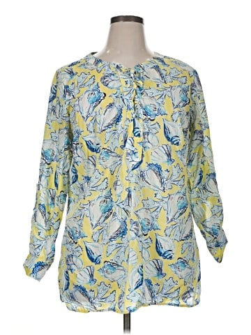 Talbots Outlet 3/4 Sleeve Blouse (view 1)