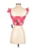 Lulus 100% Rayon Pink Short Sleeve Top Size S - photo 2