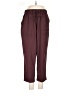 Active by Old Navy Solid Burgundy Casual Pants Size M - photo 1