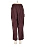 Active by Old Navy Solid Burgundy Casual Pants Size M - photo 2