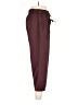 Active by Old Navy Solid Burgundy Casual Pants Size M - photo 4