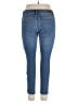 Tahari Solid Blue Jeans Size 14 - photo 2