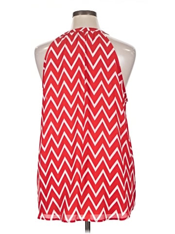 Roz & Ali Sleeveless Blouse (view 2)