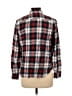 Chaps 100% Cotton Plaid Red Long Sleeve Button-Down Shirt Size L - photo 2