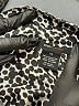 BCBGMAXAZRIA Animal Print Black Short Sleeve Blouse Size XS - photo 7