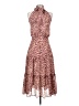 o.p.t 100% Polyester Animal Print Burgundy Cocktail Dress Size XS - photo 2