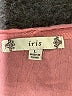 iris 100% Rayon Pink 3/4 Sleeve Blouse Size L - photo 7