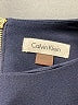 Calvin Klein Solid Black Cocktail Dress Size 4 - photo 7