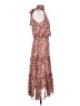 o.p.t 100% Polyester Animal Print Burgundy Cocktail Dress Size XS - photo 4