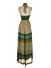 Tiny 100% Polyester Paisley Green Casual Dress Size S - photo 2