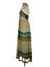 Tiny 100% Polyester Paisley Green Casual Dress Size S - photo 5