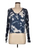 Fanatics Tie-dye Blue Long Sleeve Top Size M - photo 1