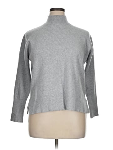 Joan Vass Turtleneck Sweater (view 1)