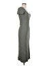 Splendid Solid Gray Casual Dress Size M - photo 4