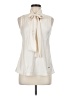 Nine West Ivory Sleeveless Blouse Size M - photo 1