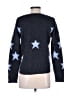 The Cashmere Project Stars Blue Pullover Sweater Size S - photo 2