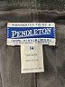Pendleton 100% Virgin Wool Gray Wool Blazer Size 14 - photo 6