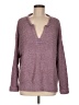 Pink Lily Purple Pullover Sweater Size M - photo 1