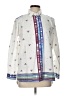 Vilagallo 100% Cotton Stars White Long Sleeve Blouse Size EU (FR) 44 / US 12 - photo 1