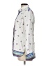 Vilagallo 100% Cotton Stars White Long Sleeve Blouse Size EU (FR) 44 / US 12 - photo 5