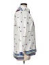 Vilagallo 100% Cotton Stars White Long Sleeve Blouse Size EU (FR) 44 / US 12 - photo 4