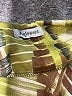 FIGLEAVES 100% Polyester Print Yellow Cocktail Dress Size 8 - photo 7
