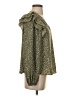 Very J 100% Polyester Floral Polka Dots Green Long Sleeve Blouse Size S - photo 4
