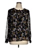 Daniel Rainn Black Long Sleeve Blouse Size XL - photo 1
