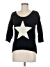 Unbranded Stars Black Pullover Sweater Size M (estimated) - photo 1