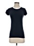 Athleta 100% Nylon Blue Short Sleeve T-Shirt Size XS - photo 1
