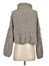 Blank NYC 100% Polyester Tweed Gray Turtleneck Sweater Size XS - photo 2